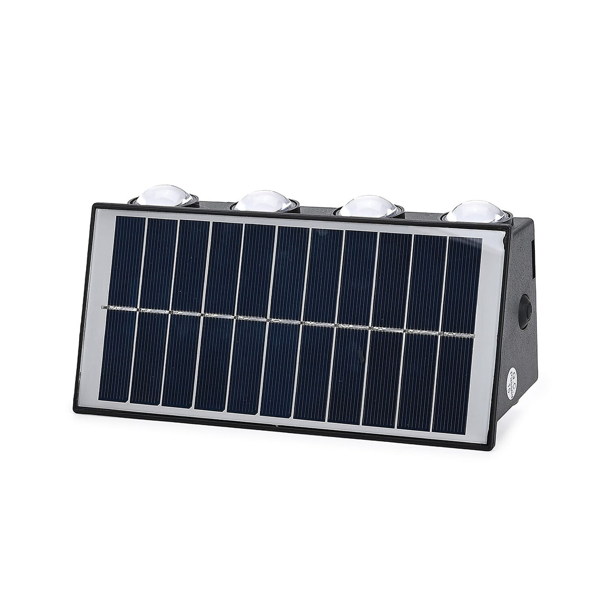 8-LED Outdoor Solar Light - IP65 Waterproof with Warm White &amp; Neutral Light - Courtyard &amp; Roadside Use 8093910 0