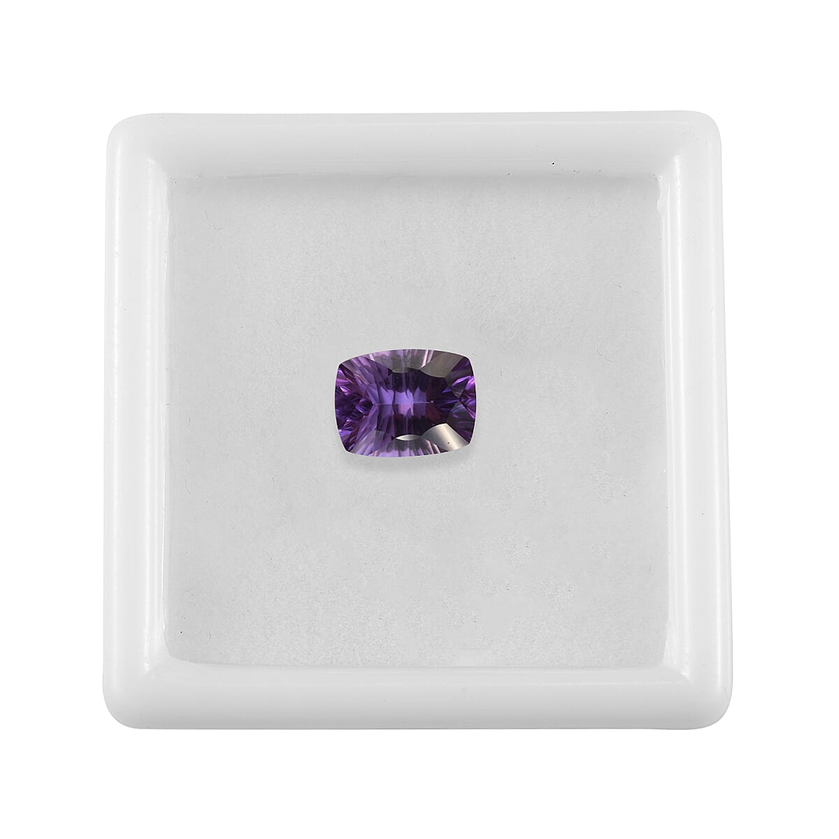 8.30 Ct. Loose Mashamba Amethyst AA Grade CUSHION 16x12 mm 6268077 3
