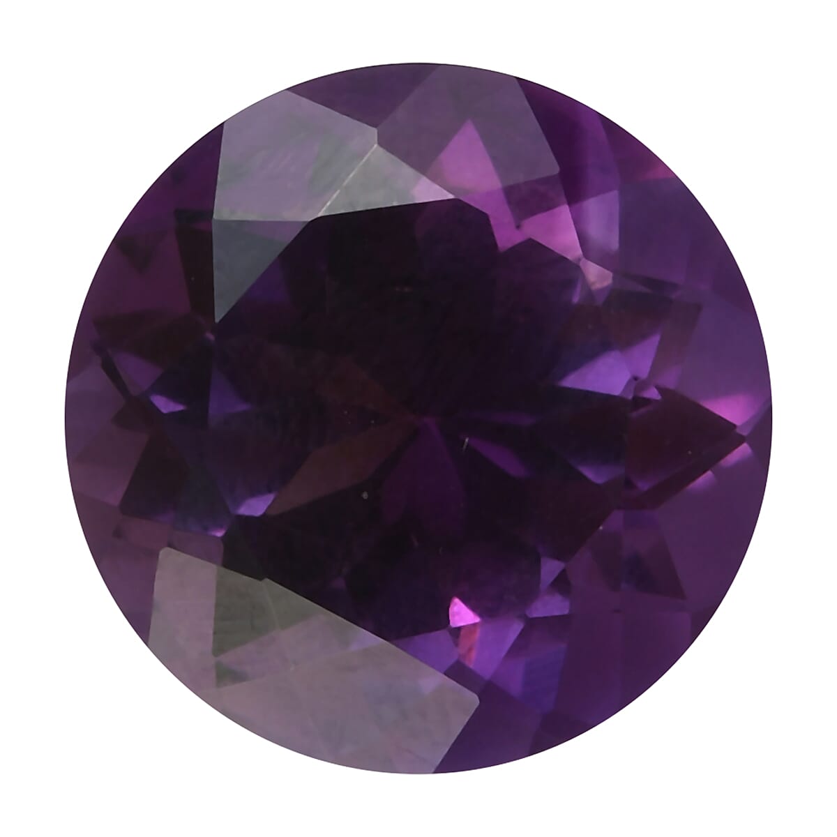 8.95 Ct. Loose Mashamba Amethyst AA Grade ROUND 14 mm 6268116 0