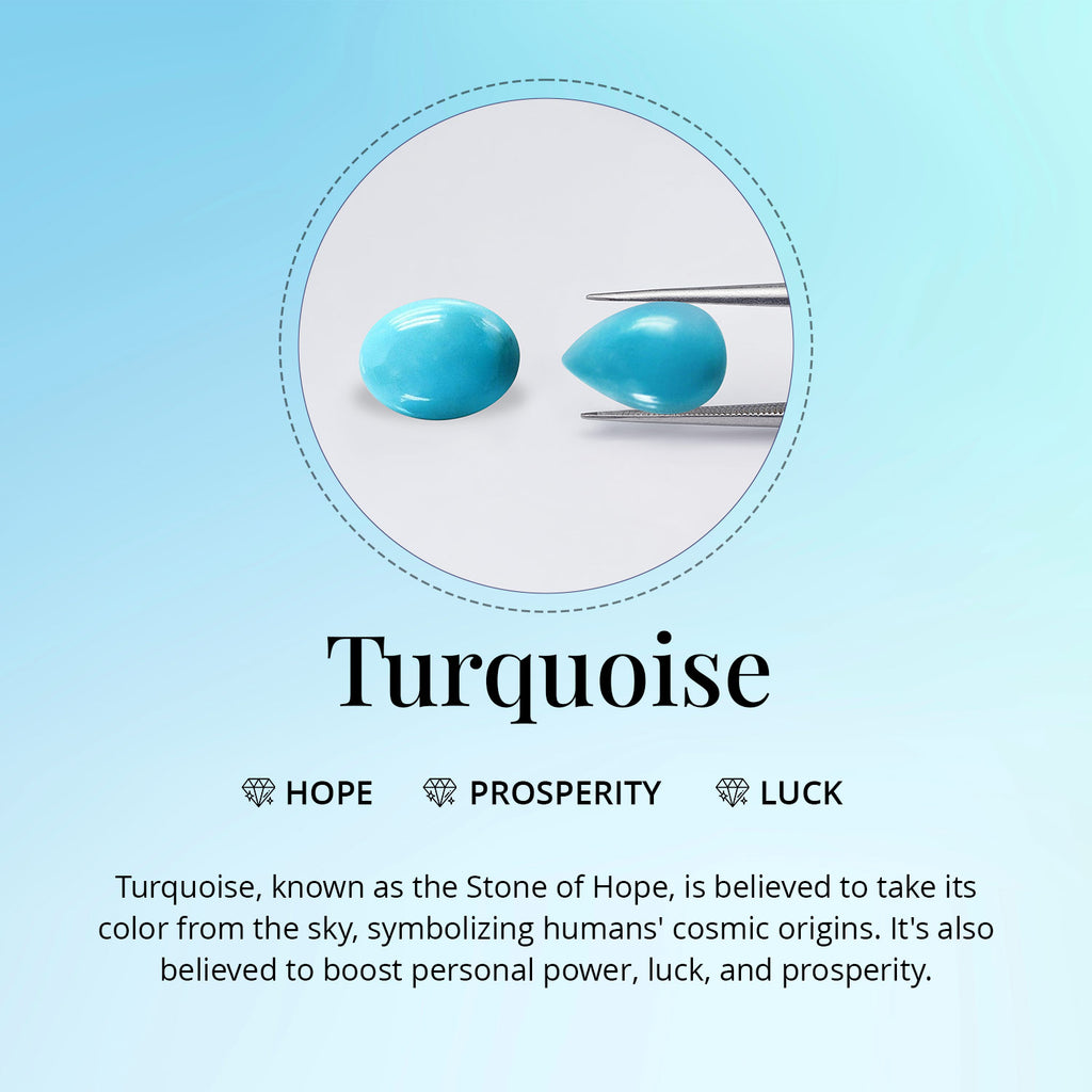 Sleeping Beauty Turquoise 5 Stone Ring in 18K Vermeil Rose Gold Plated Sterling Silver 2.21 Ct._8009185_4
