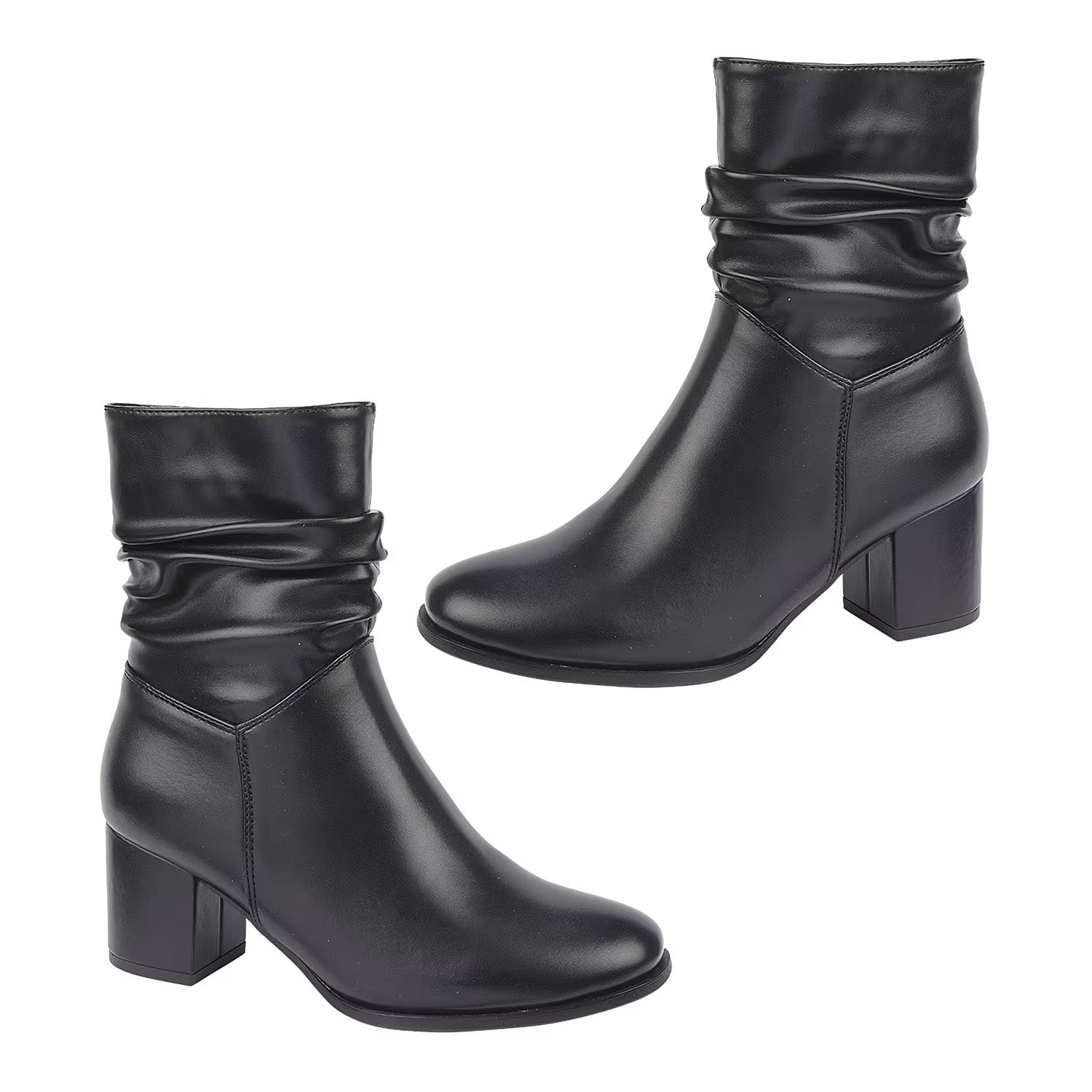 Shoes by Emma LOLITA - Ladies Ruched Ankle Boots 8017916 0