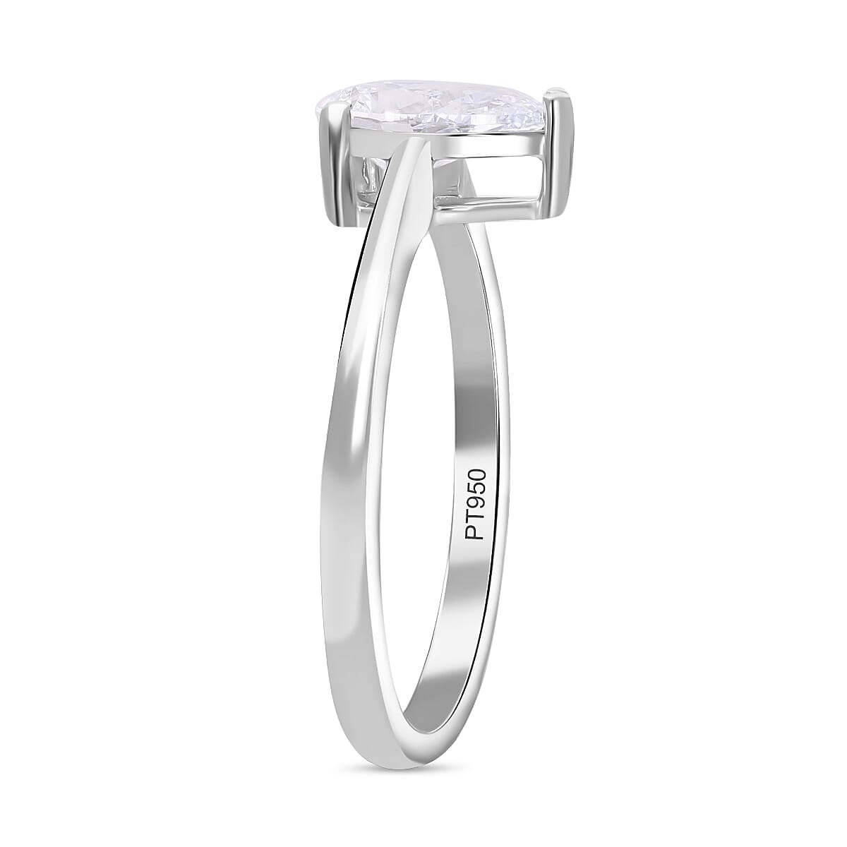 Luxuriant Diamond 1 Ct. Lab Grown Diamond  Ring in 950 Platinum, SGL Certified 8018850 3