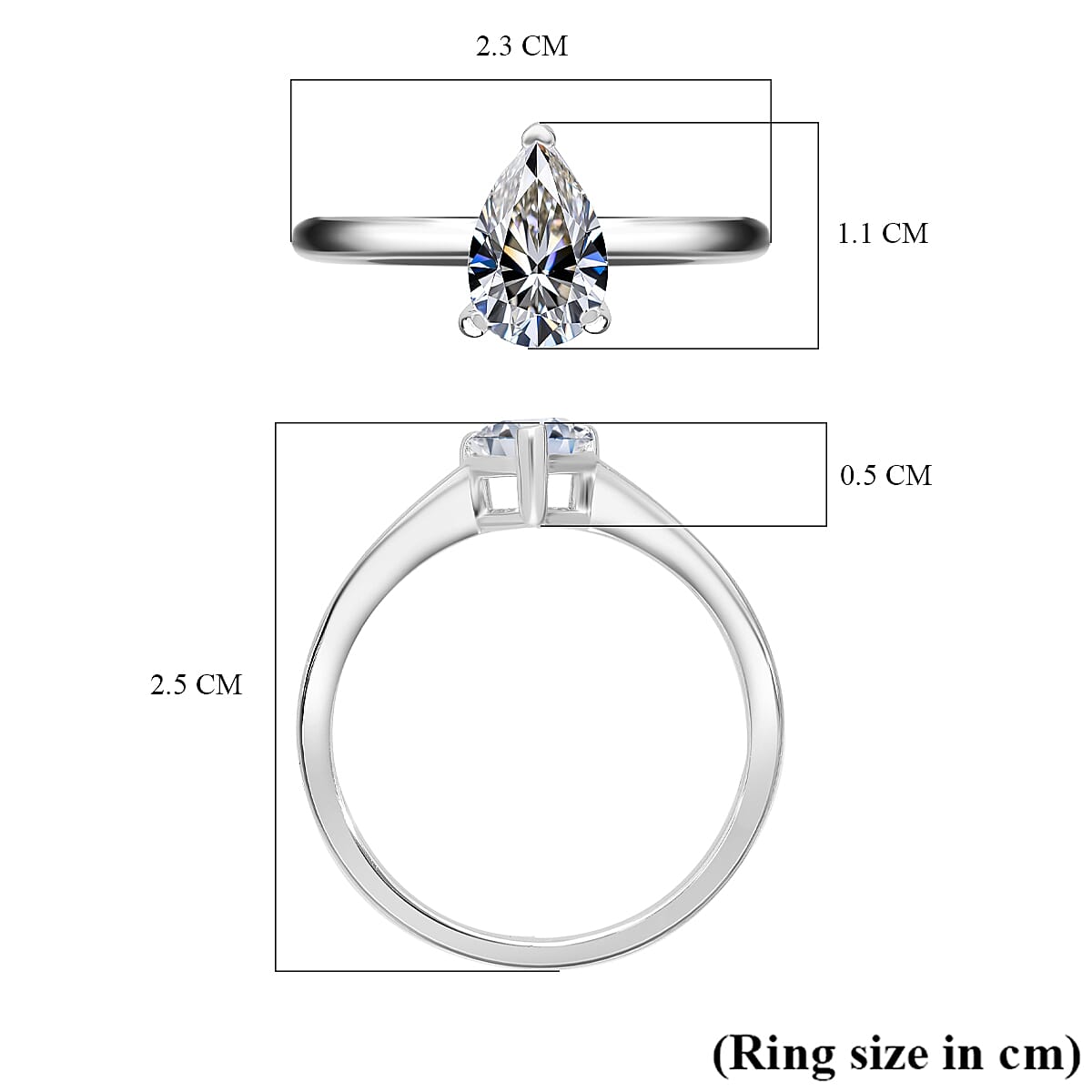 Luxuriant Diamond 1 Ct. Lab Grown Diamond  Ring in 950 Platinum, SGL Certified 8018850 4
