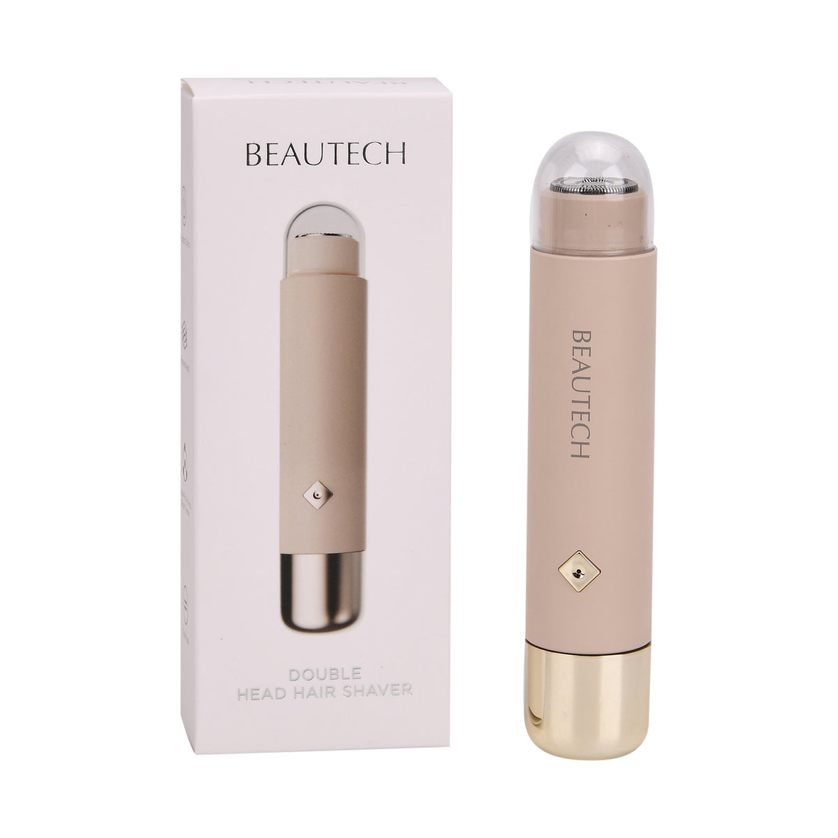 BEAUTECH - Double Head Hair Remover - 6-Level Waterproof, High-Speed &amp; Type-C Rechargeable 8019222 0