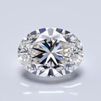 Lab Grown Diamond Oval 7.89x5.73 mm IGI Certified VS1-G Quality Diamond.