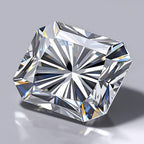 Lab Grown Diamond Emerald 10.08x6.83 mm IGI Certified VS2-G Quality Diamond.
