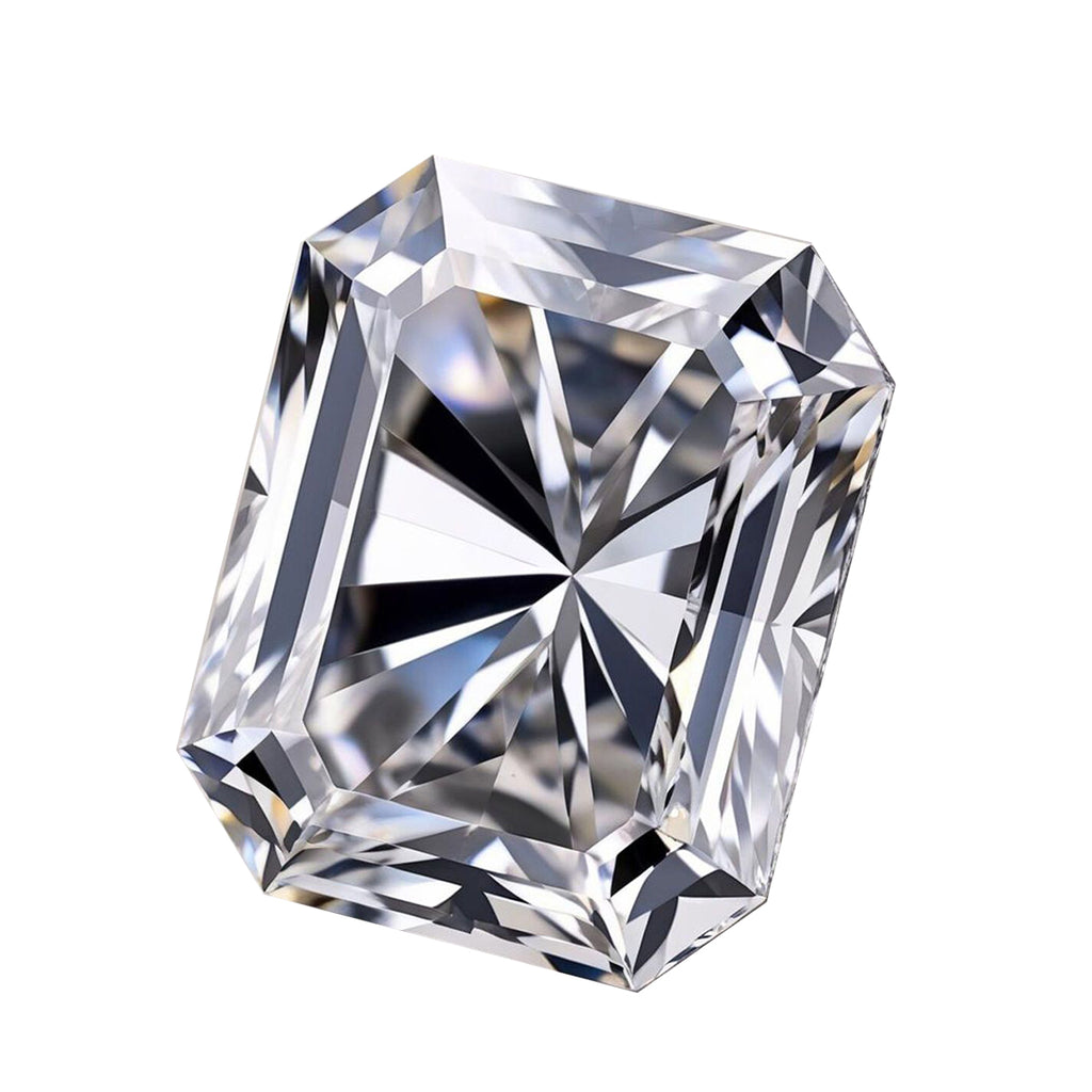 Lab Grown Diamond Emerald 10.08x6.83 mm IGI Certified VS2-G Quality Diamond.