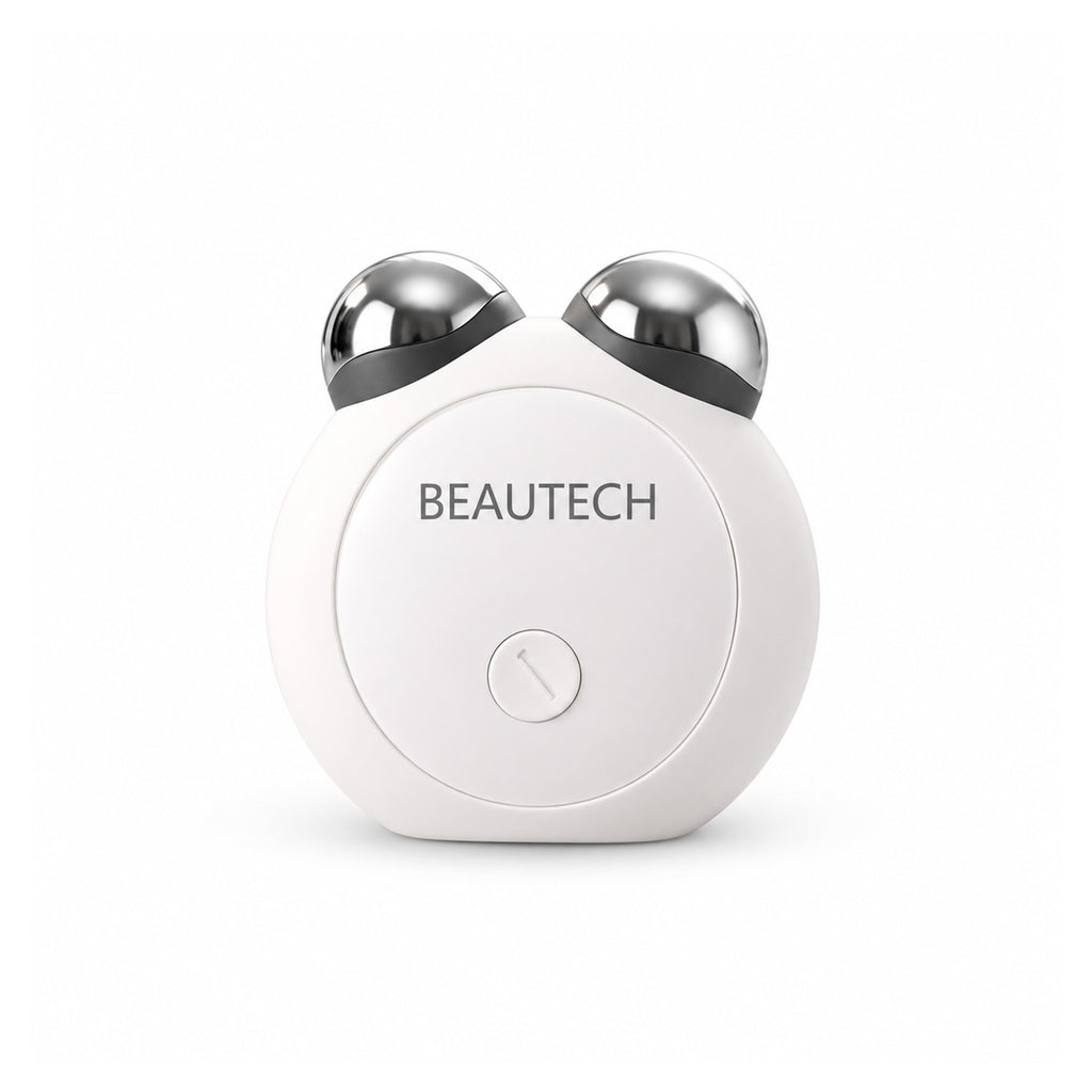 BEAUTECH - Mini EMS Facial Toning Device - Red & Blue Light Therapy & Type-C Rechargeable_8020573