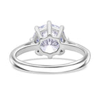 IGI Certified 950 Platinum Lab Grown Octillion Cut Diamond (VS/E-F) Solitaire Ring 3.03 Ct, Platinum Wt. 5.70 Gms._8020648_3
