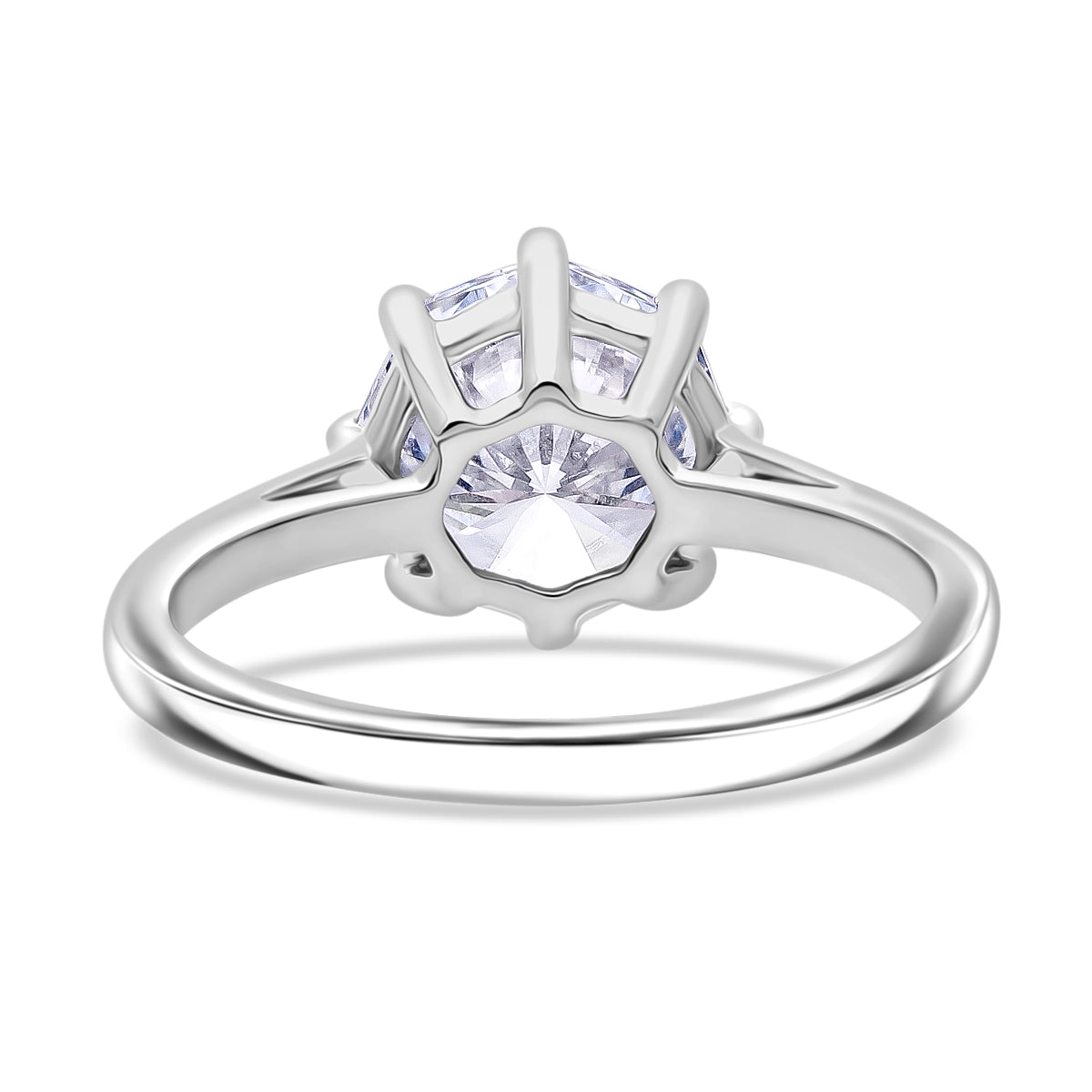 LUXURIANT 3 Ct. Lab Grown Diamond Solitaire Ring in 950 Platinum, IGI Certified 8020648 4