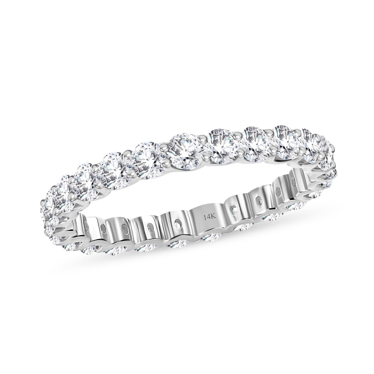 LUXURIANT 2 Ct. Yellow Lab Grown Diamond 5-Stone Ring in 14K Yellow Gold (VS-I1-G-H) 8020711 0