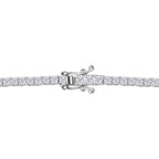 Luxuriant Diamond 14K White Gold (VS/GH) Lab Grown Diamond Necklace (Size - 17) 4.00 Ct, Gold wt. 8.00 Gms._8020787_4
