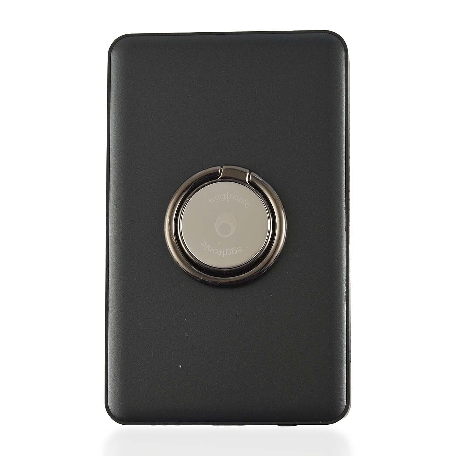 Eggtronic Wireless Power Ring with USB-C Fast Charging - 1,500mAh Power Bank with Holder Ring 8020816 0