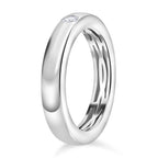 Luxuriant Diamond - Lab Grown Diamond (SI-G/H) Band Ring in Rhodium Overlay Sterling Silver_8021084_3