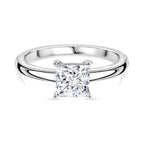 Luxuriant - 950 Platinum SGL Certified (VS-GH) Lab Grown Diamond Solitaire Ring 1.00 Ct._8021701