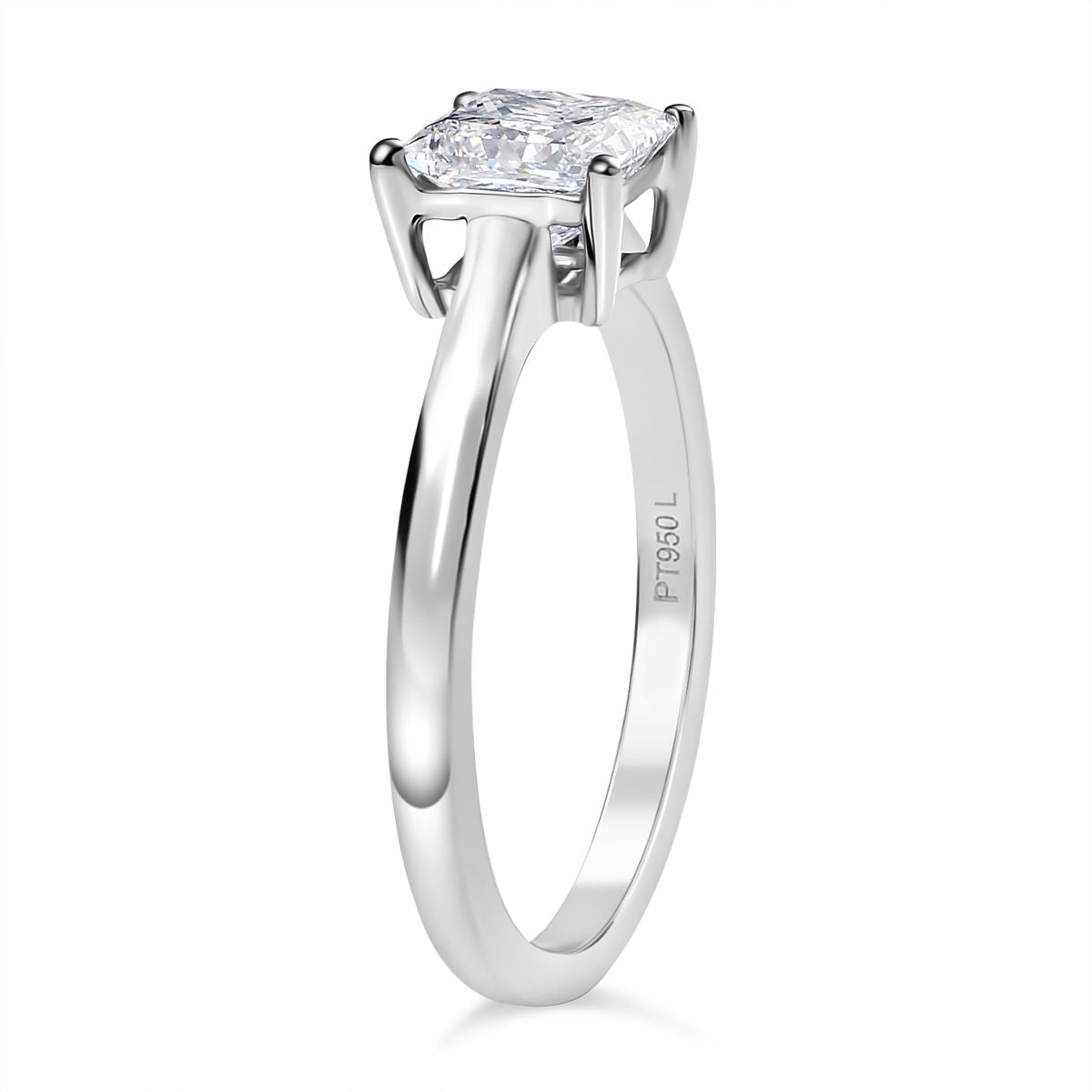 LUXURIANT 1 Ct. Lab Grown Diamond Solitaire Ring in 950 Platinum SGL Certified (VS-GH) 8021701 4