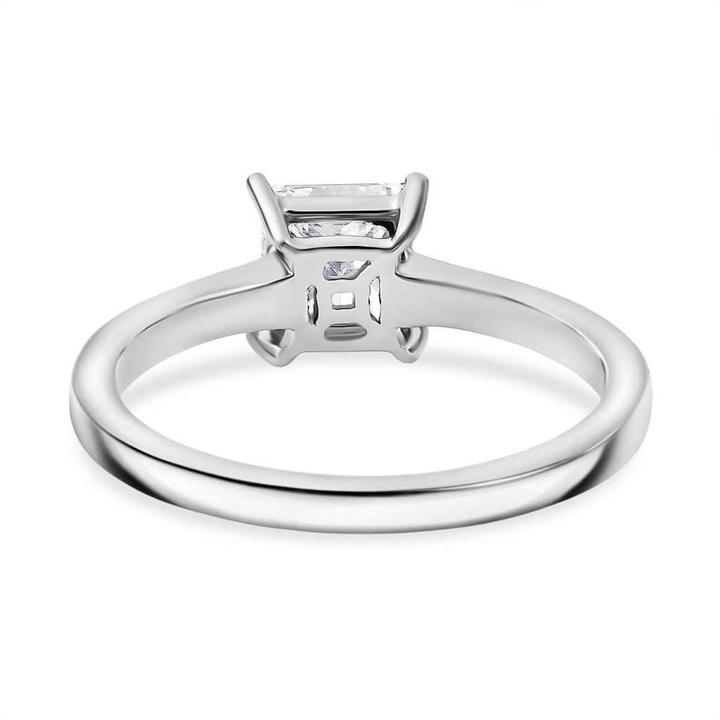 Luxuriant - 950 Platinum SGL Certified (VS-GH) Lab Grown Diamond Solitaire Ring 1.00 Ct._8021701_4