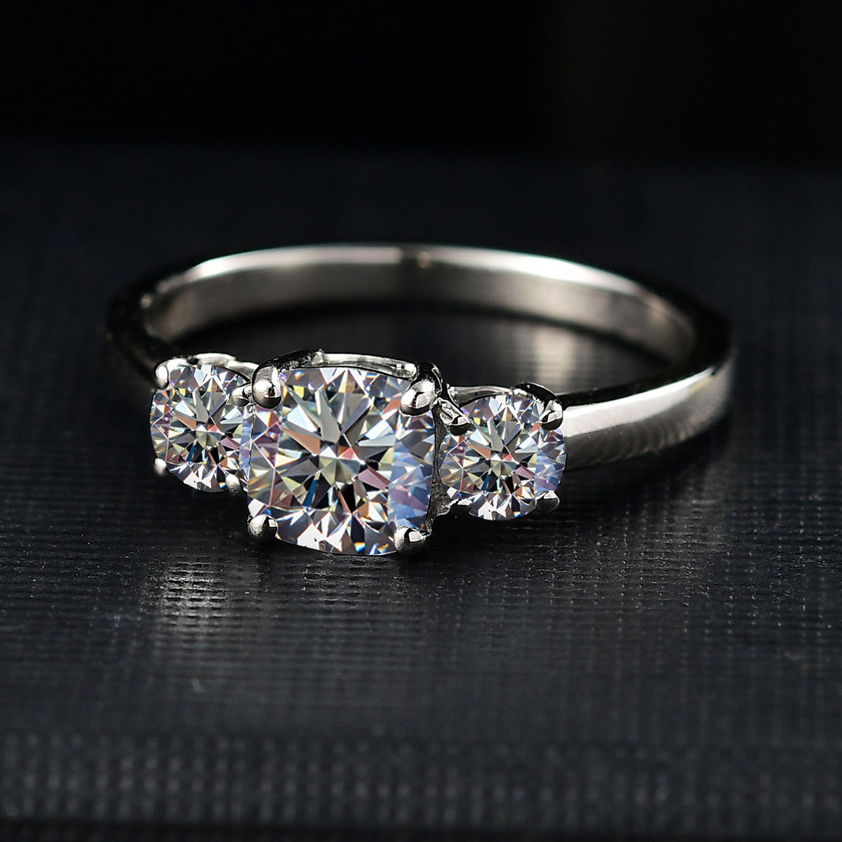 LUXURIANT 1.5 Ct. Lab Grown Diamond Ring 950 Platinum SGL Certified 8021733 2