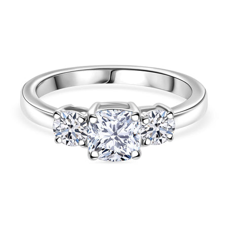 LUXURIANT 1.5 Ct. Lab Grown Diamond Ring 950 Platinum SGL Certified 8021734 1
