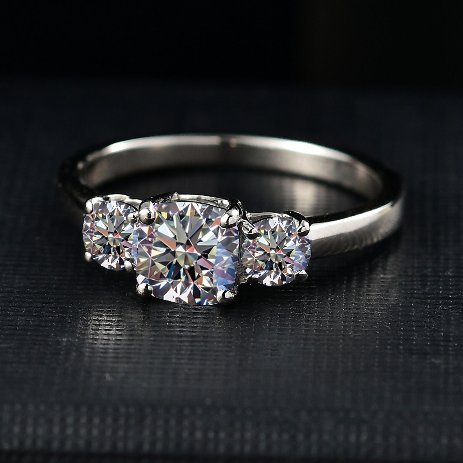 LUXURIANT 1.5 Ct. Lab Grown Diamond Ring 950 Platinum SGL Certified 8021734 2