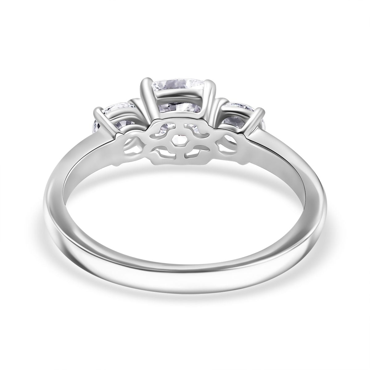 LUXURIANT 1.5 Ct. Lab Grown Diamond Ring 950 Platinum SGL Certified 8021734 5