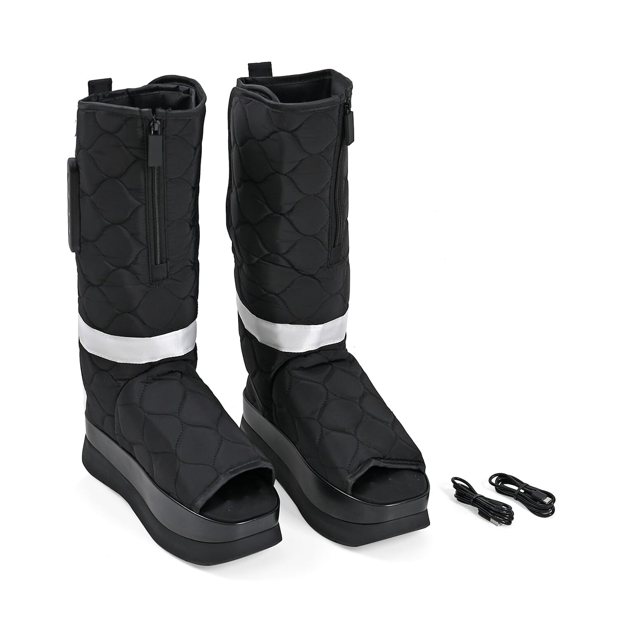 Bliss &amp; Beyond Compression Massager Boots with 3 Heat Modes &amp; 3 Airbag Intensity Settings 8022196 0