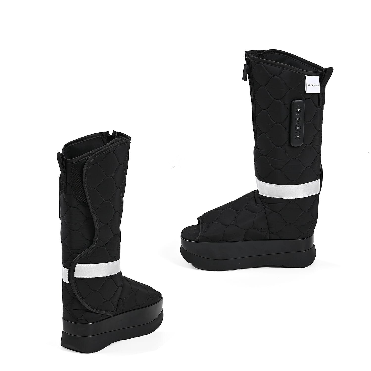 Bliss &amp; Beyond Compression Massager Boots with 3 Heat Modes &amp; 3 Airbag Intensity Settings 8022196 7