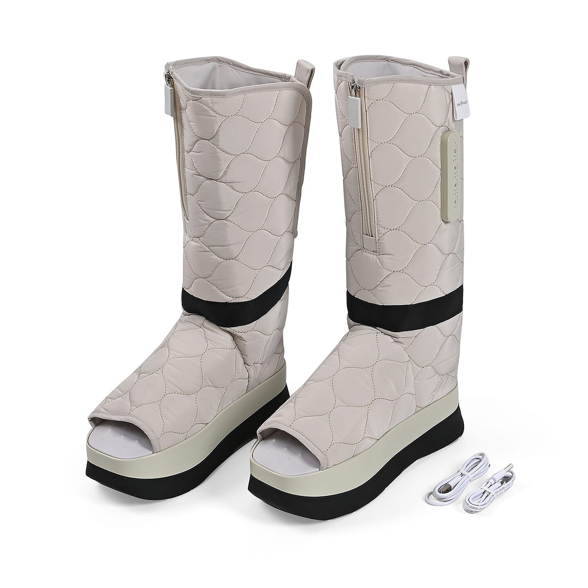 Soulsmart Portable Wireless Leg Massager Boots with Heat &amp; Adjustable Air Pressure 8022198 0