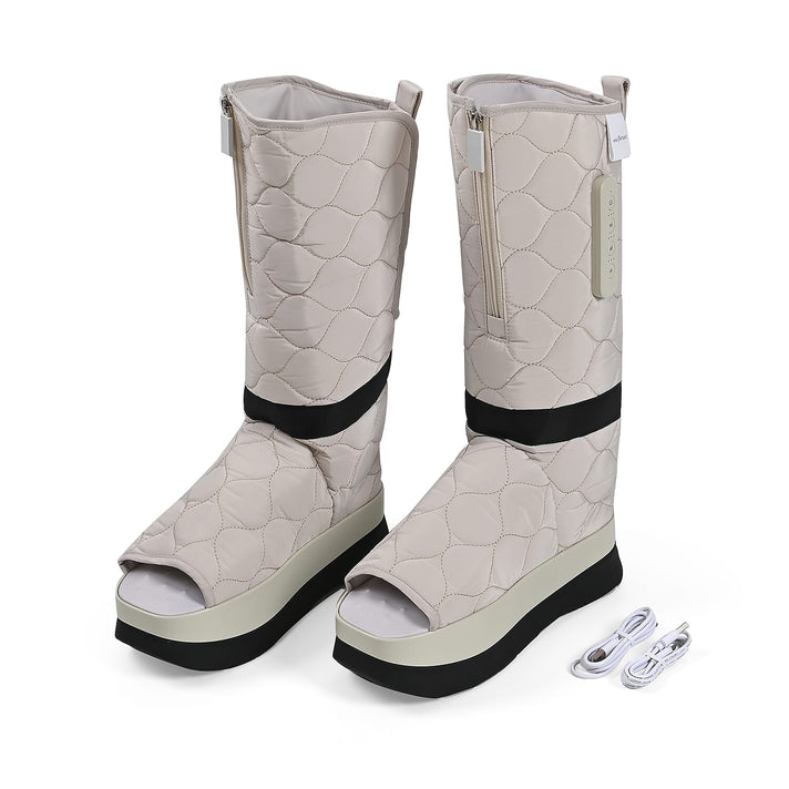 Soulsmart Portable Wireless Leg Massager Boots with Heat &amp; Adjustable Air Pressure 8022198 1