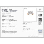 Luxuriant 9K Yellow Gold SGL Certified Lab Grown Diamond (VS/EF) Cluster Boat Ring 1.00 Ct._8022409_7