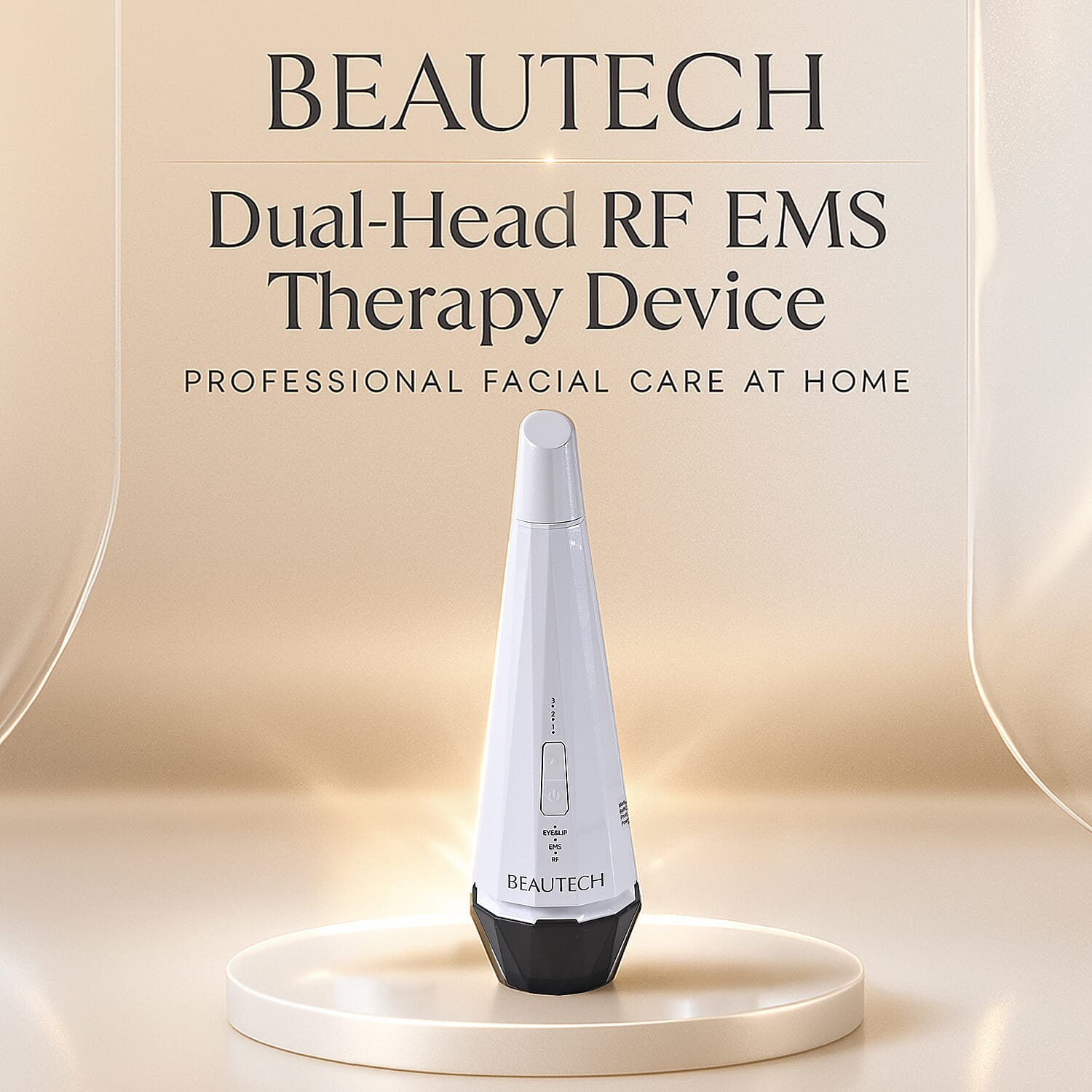 THE BIG SALE OFFER - BEAUTECH Dual-Head RF EMS Therapy Beauty Device - White 8022491 2