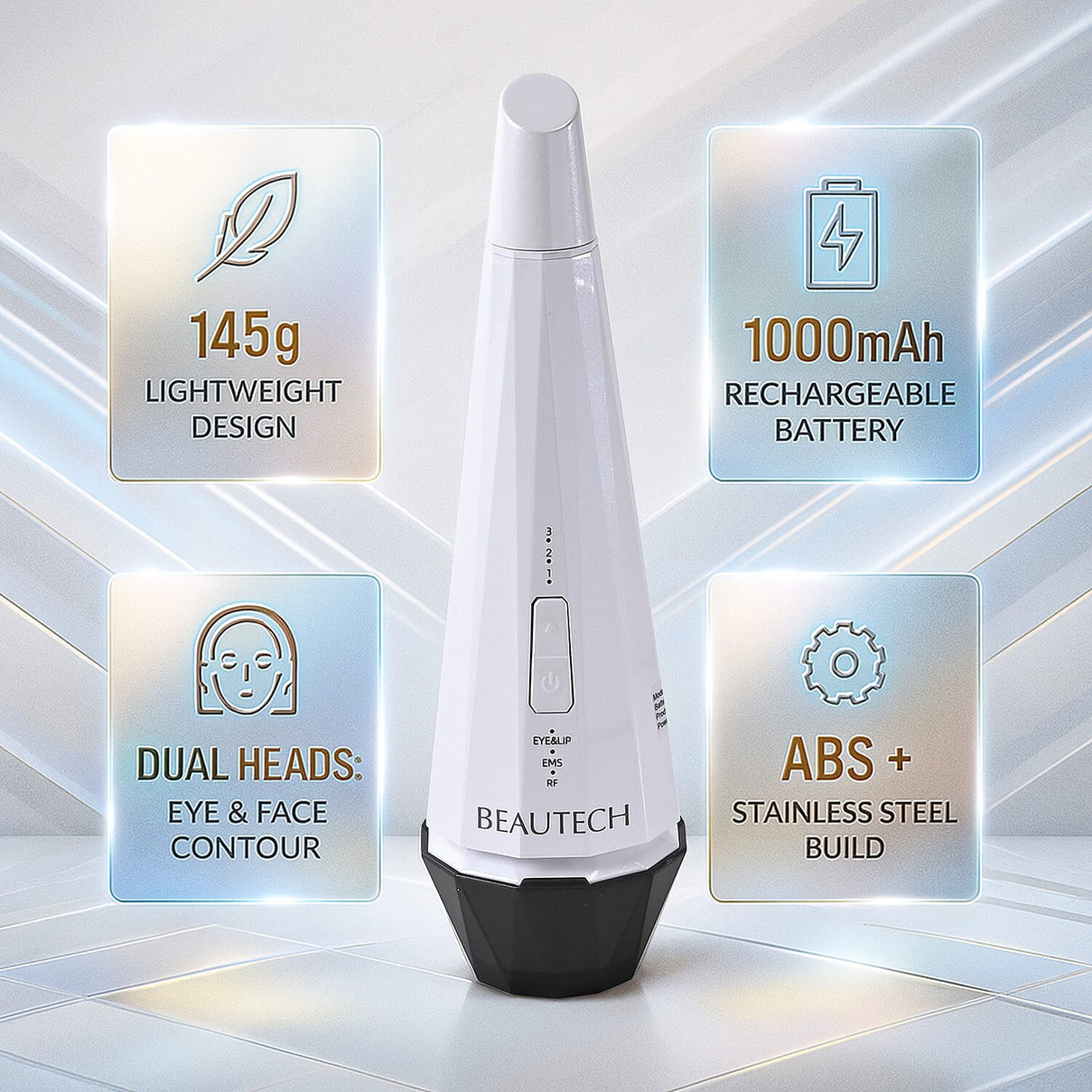 THE BIG SALE OFFER - BEAUTECH Dual-Head RF EMS Therapy Beauty Device - White 8022491 5