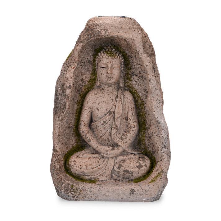 Solar Powered LED Buddha Statue 8023101 1