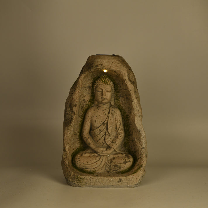 Solar Powered LED Buddha Statue 8023101 2