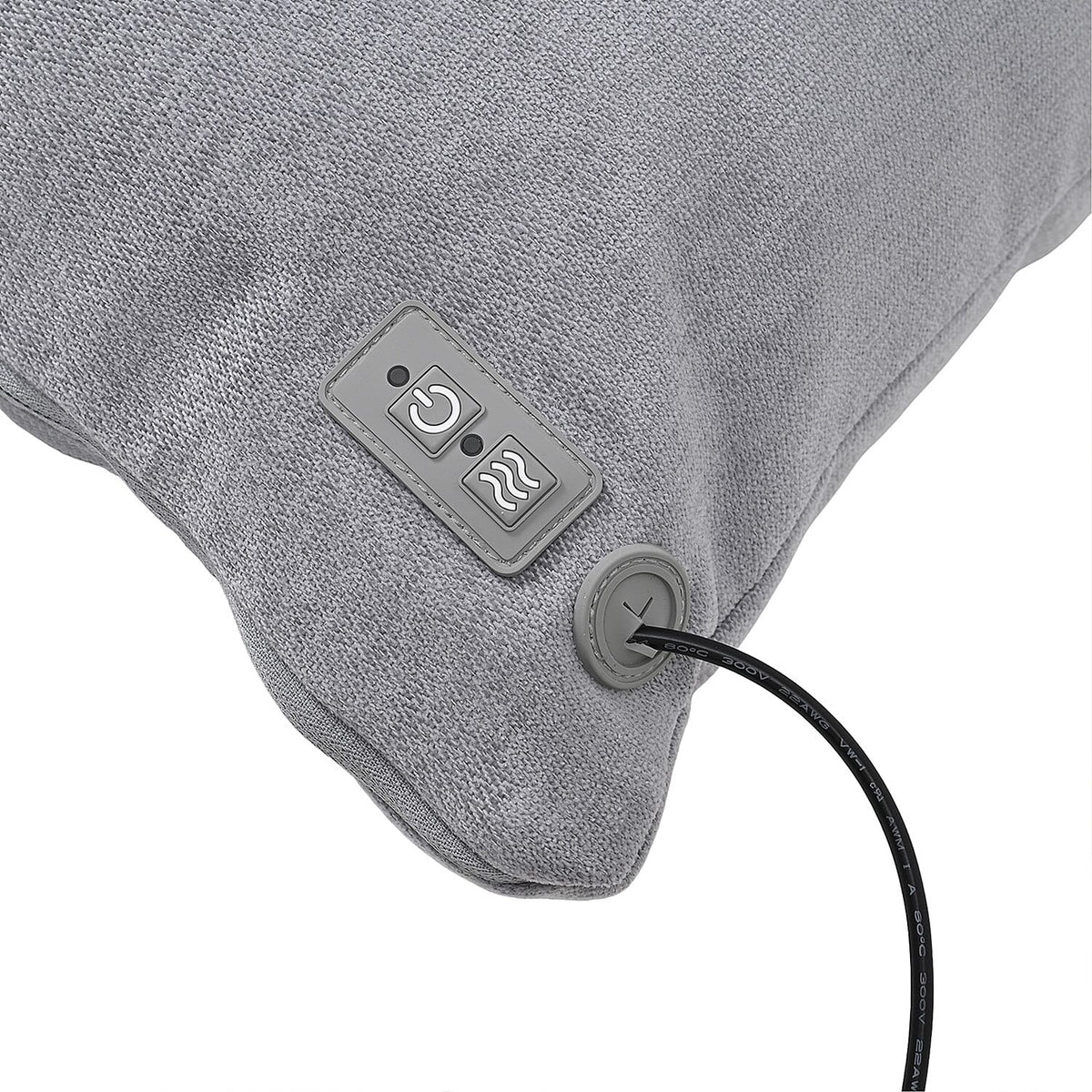 Soul Smart Heated Vibrating Back Massager (Power 18W) - Light Grey 8023763 6