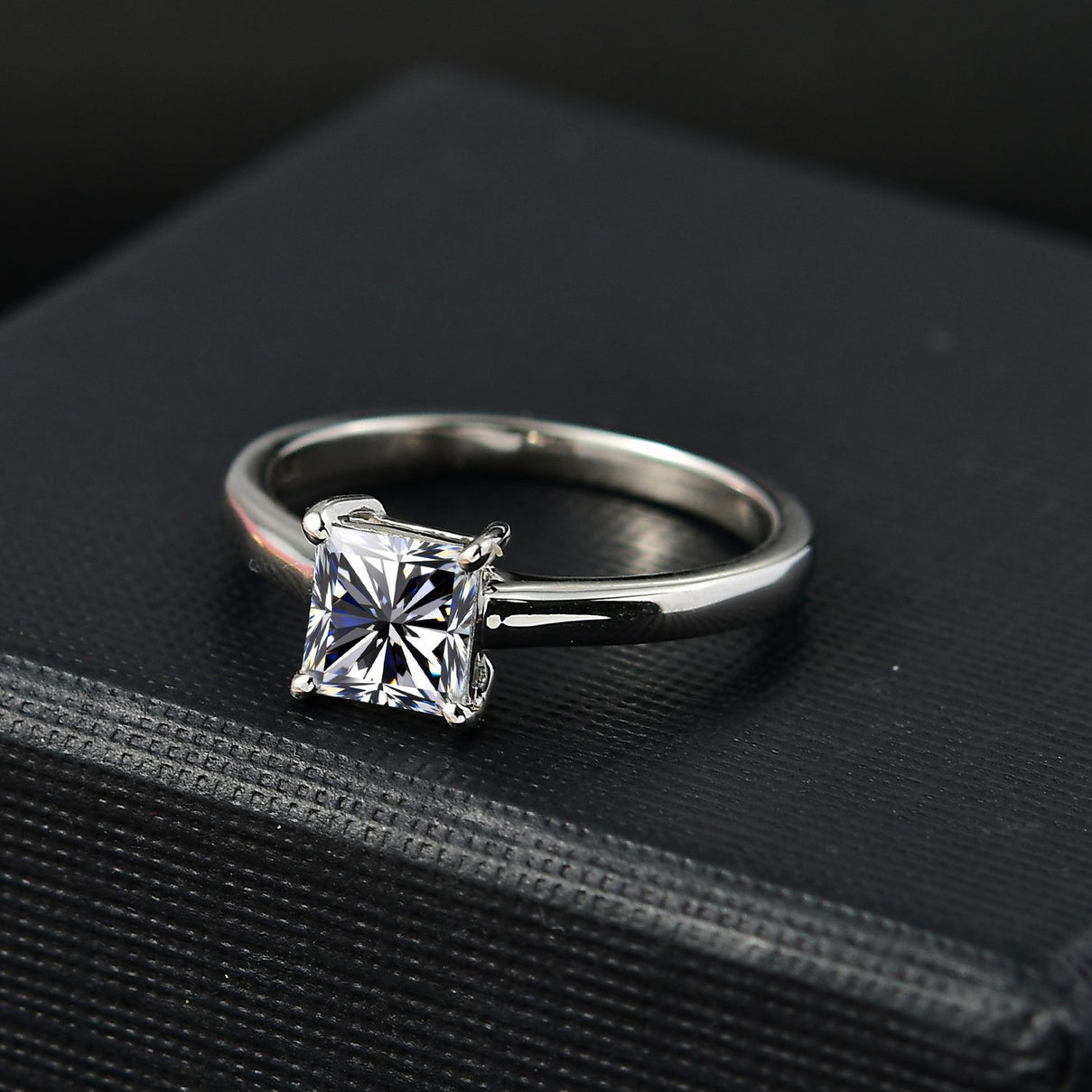 LUXURIANT 950 Platinum SGL Certified Lab Grown Diamond  Solitaire Ring 1 Ct. V32511327 2