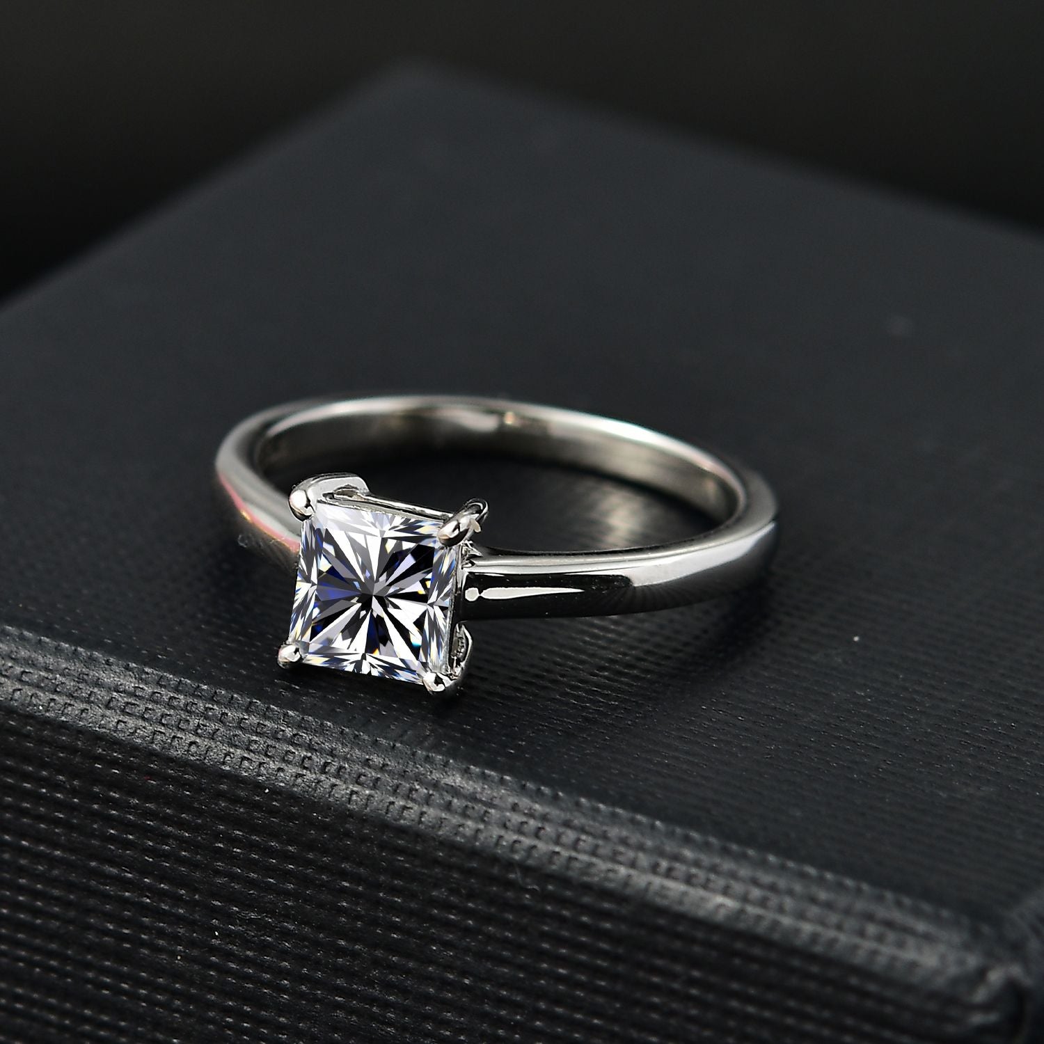 LUXURIANT 950 Platinum SGL Certified Lab Grown Diamond  Solitaire Ring 1 Ct. V32511327 2
