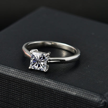 LUXURIANT 950 Platinum SGL Certified Lab Grown Diamond  Solitaire Ring 1 Ct. V32383618 2