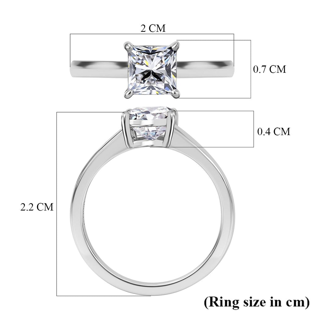 Luxuriant Diamond - 950 Platinum SGL Certified Lab Grown Diamond (VS-G/H) Solitaire Ring 1.00 Ct._8026104_5