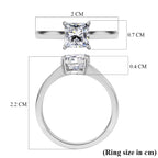 Luxuriant Diamond - 950 Platinum SGL Certified Lab Grown Diamond (VS-G/H) Solitaire Ring 1.00 Ct._8026104_5