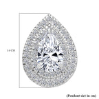 Luxuriant Diamond - 950 Platinum SGL Certified VS-GH Lab Grown Diamond Pendant 1.25 Ct.