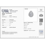 Luxuriant Diamond - 950 Platinum SGL Certified VS-GH Lab Grown Diamond Pendant 1.25 Ct.
