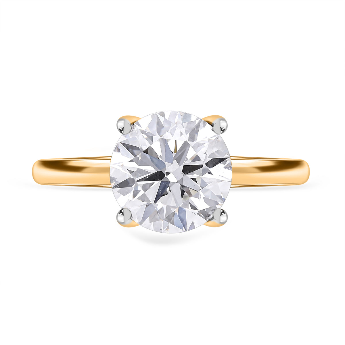Rachel Galley, 9K Yellow Gold  VS  Lab Grown Diamond EF, VS Ring 0.50 ct,  Gold Wt. 1.65 Gms  0.500  Ct. 8027156 0