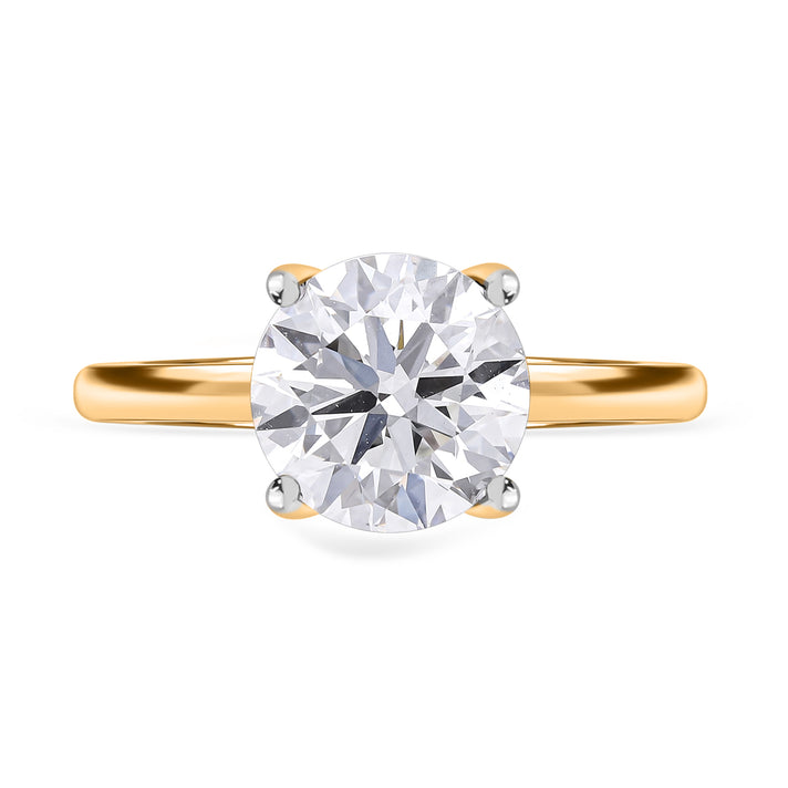 Rachel Galley, 9K Yellow Gold  VS  Lab Grown Diamond EF, VS Ring 0.50 ct,  Gold Wt. 1.65 Gms  0.500  Ct. 8027156 1