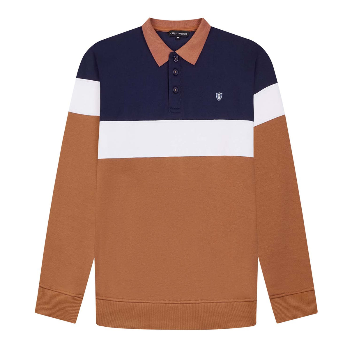 Charles Norton Cotton Sweat Shirt (Size - Medium) - Beige 8029593 0