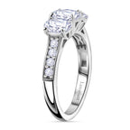 Luxuriant - 950 Platinum SGL Certified Lab Grown Diamond (VS/EF) Ring 2.09 Ct, Platinum Wt. 5.90 Gms._8034993_3