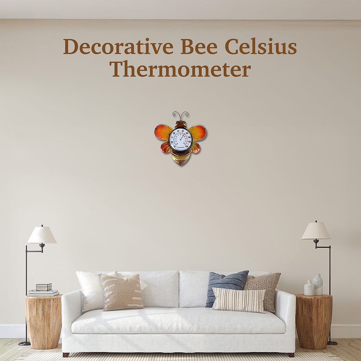 Decorative Bee Celsius Thermometer 8038433 2