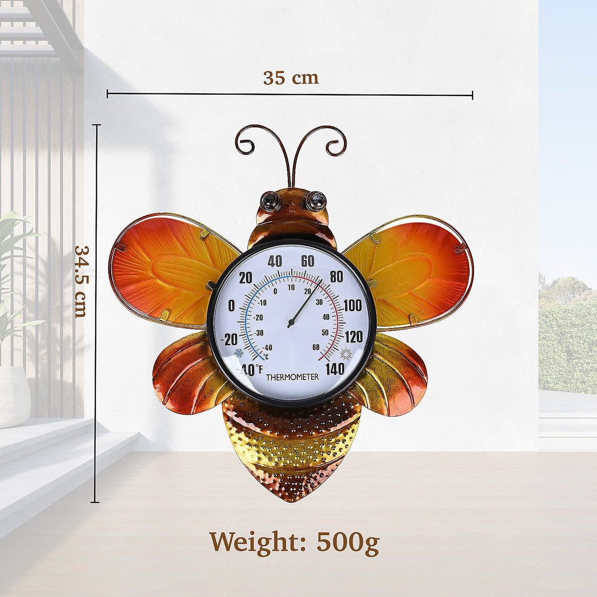Decorative Bee Celsius Thermometer 8038433 5