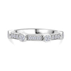 Luxuriant Diamond Lab Grown Diamond Ring in Platinum Overlay Sterling Silver 0.49 Ct._8040430