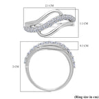 Luxuriant 9K White Gold White Diamond (SI/GH) Ring 0.51 Ct._8040475_4